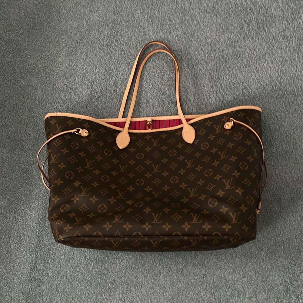 AUTHENTIC LV NEVERFULL GM
